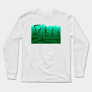 special design for green color lover Long Sleeve T-Shirt